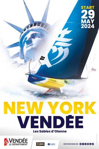 Affiche Officielle New York Vendée Les Sables d'Olonne